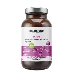 Big Nature MSM suplement diety 90 tabletek