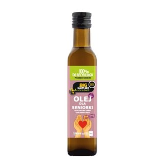 Big Nature Olej dla seniorki tłoczony na zimno 250ml
