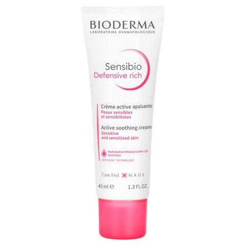 Bioderma Sensibio Defensive Rich krem wzmacniający 40ml