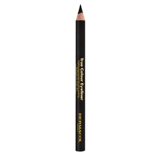 Dermacol True Colour Eyeliner trwała kredka do oczu 01 Black