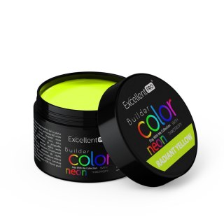 Excellent PRO Builder Color Neon With Thixotropy żel budujący Radiant Yellow 15g