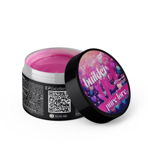 Excellent PRO Builder Gel Thixotropy With Effect żel budujący Pure Love 15g