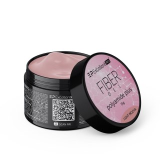Excellent PRO Fiber Gel Polyamide Plus żel budujący Light Mocha 15g