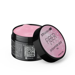 Excellent PRO Fiber Gel Polyamide Plus żel budujący Strong Pink 50g