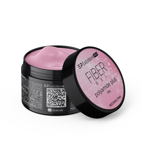 Excellent PRO Fiber Gel Polyamide Plus żel budujący Wedding Pink 50g