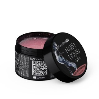 Excellent PRO Hard Liquid Gel żel budujący Rose Gold Diamonds 15g