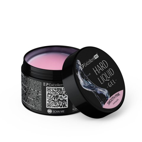 Excellent PRO Hard Liquid Gel żel budujący Smooth Pink 15g