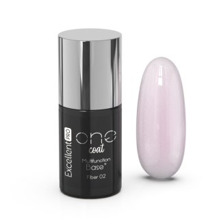 Excellent PRO One Coat Multifunction Fiber Base baza hybrydowa z włóknami Delicate Pink 7g