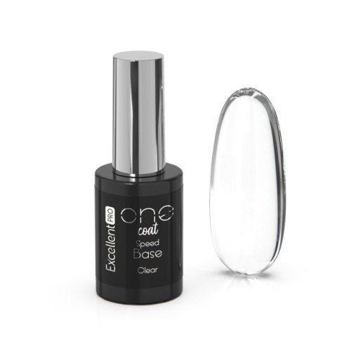 Excellent PRO One Coat Speed Base baza hybrydowa Clear 11g