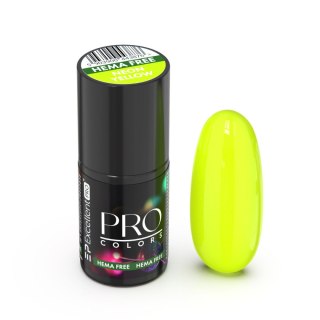 Excellent PRO Pro Colors Hema Free lakier hybrydowy 26 Neon Yellow 7g