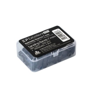 Excellent PRO Sanding Bands jednorazowe opaski ścierne o gradacji 180 z nośnikiem o średnicy 7mm 100szt