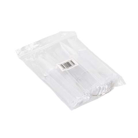 Excellent PRO Sharp Clear transparentny wzornik brylok w kształcie szpica 50szt