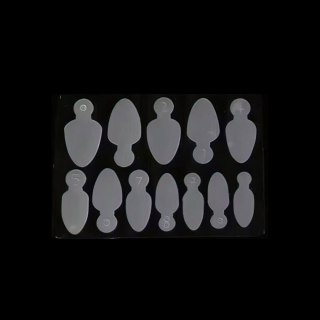 Excellent PRO Silikonowe foremki do french na dualform B 12szt