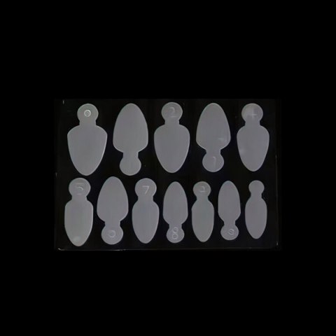 Excellent PRO Silikonowe foremki do french na dualform B 12szt