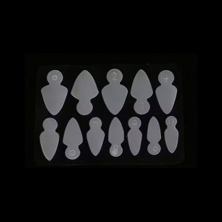 Excellent PRO Silikonowe foremki do french na dualform C 12szt