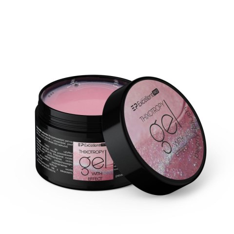 Excellent PRO Thixotropy Gel With Effect żel budujący Pearly Blush 50g