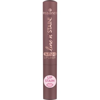 Essence Line n' Stain! Tattoo Lip Liner długotrwała konturówka do ust w płynie 03 Make A Mauve 2.5ml
