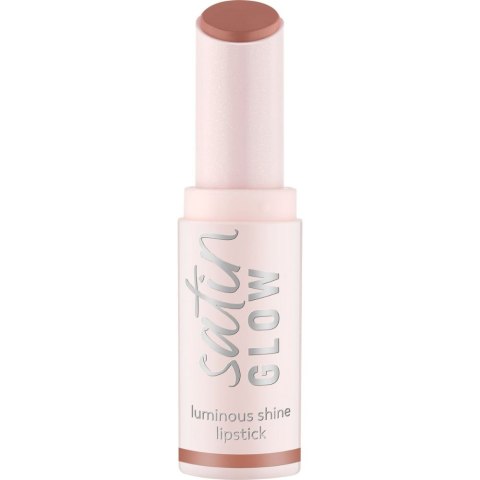 Essence Satin Glow kremowa pomadka o satynowym wykończeniu 01 Whole Latte Love 3.5g