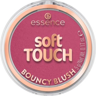 Essence Soft Touch Bouncy Blush kremowy róż do policzków 20 Electric Peony 5g