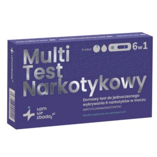 Farmabol Multi Test Narkotykowy 6w1 1szt