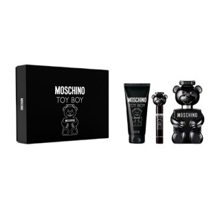 Moschino Toy Boy zestaw woda perfumowana spray 100ml + perfumowany żel do ciała 100ml + woda perfumowana spray 10ml