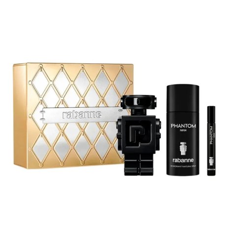 Paco Rabanne Phantom zestaw perfumy spray 100ml + dezodorant spray 150ml + perfumy spray 10ml