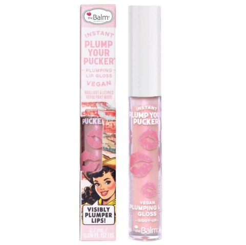 The Balm Instant Plump Your Pucker Plumping Lip Gloss błyszczyk powiększający usta Giddy-Up 2.7ml