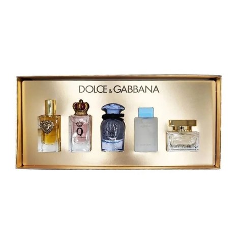 Dolce & Gabbana Travel Exclusive zestaw miniaturek perfum dla kobiet 5szt