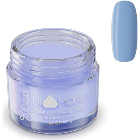 Elisium Diamond 2in1 Powder proszek do manicure tytanowego DB705 Distant Blue 23g