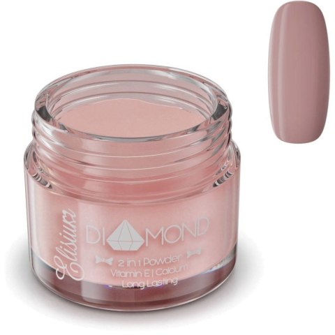 Elisium Diamond 2in1 Powder proszek do manicure tytanowego DC907 Milk Chocolate 23g