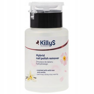 KillyS Zmywacz do lakieru hybrydowego Dzika Róża & Wanilia 150ml