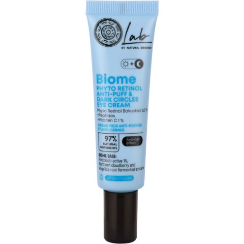 Natura Siberica Lab Biome Phyto Retinol krem pod oczy przeciw obrzękom i cieniom 30ml