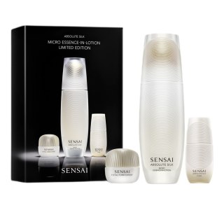 Sensai Absolute Silk zestaw Micro Essence-In-Lotion balsam do ciała 125ml + Absolute Silk Fluid nawilżająca emulsja 16ml + Expert Cream