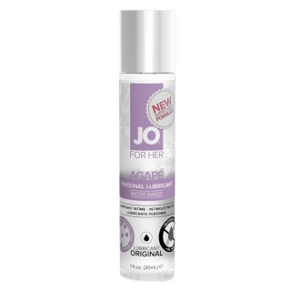 System JO For Her Agape Lubricant lubrykant wodny 30ml
