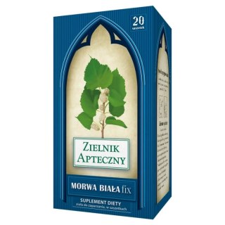 Zielnik Apteczny Morwa Biała Fix zioła do zaparzania 20 saszetek