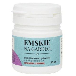 Ziołolek Emskie na gardło o smaku porzeczkowym 30 pastylek
