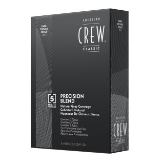 American Crew Precision Blend odsiwiacz do włosów 2-3 Dark 3x40ml