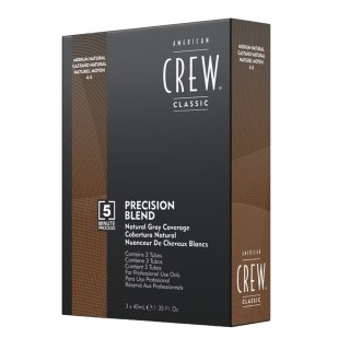 American Crew Precision Blend odsiwiacz do włosów 4-5 Medium Natural 3x40ml