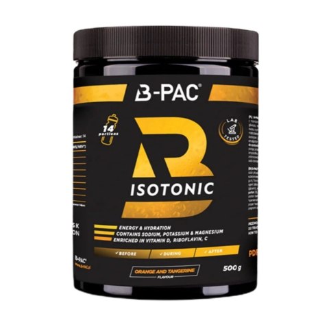 AronPharma B-PAC Isotonic suplement diety w formie proszku Pomarańcza Mandarynka 500g