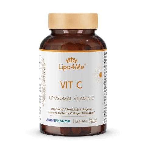 AronPharma Lipo4Me Vit. C liposomalna witamina C suplement diety 60 kapsułek