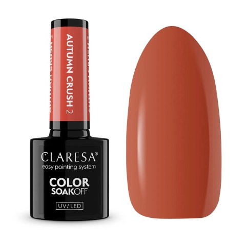Claresa Color Soak Off UV/LED Autumn Crush lakier hybrydowy 2 5g
