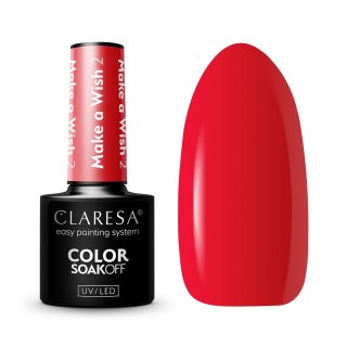 Claresa Color Soak Off UV/LED Make a Wish lakier hybrydowy 2 5g
