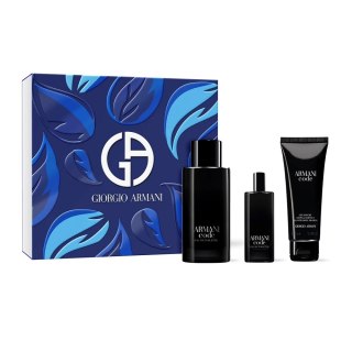 Giorgio Armani Armani Code Pour Homme zestaw woda toaletowa spray 125ml + żel pod prysznic 75ml + woda toaletowa spray 15ml