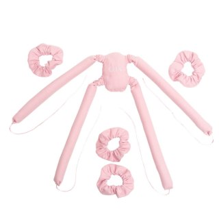 Glov CoolCurl Spider Set wałki do kręcenia włosów na zimno do włosów długiej i średniej długości Pink 4szt