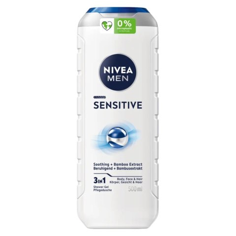 Nivea Men Sensitive żel pod prysznic 500ml