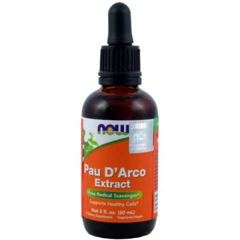 Now Foods Pau D'Arco Extract suplement diety w kroplach 59ml