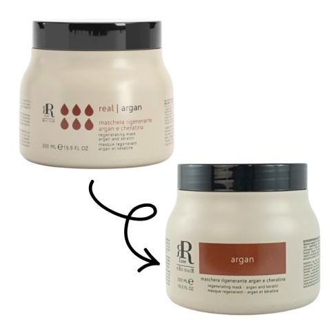 RR Line Argan Star, maska arganowa z keratyną 500ml