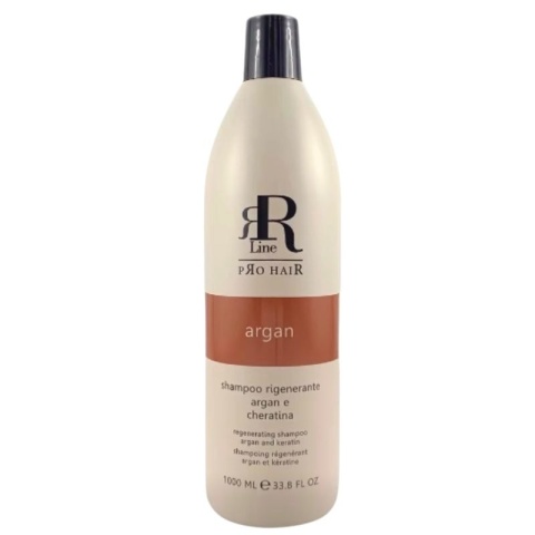 RR Line Argan Star Szampon regenerujący do włosów arganowy z keratyną 1000ml