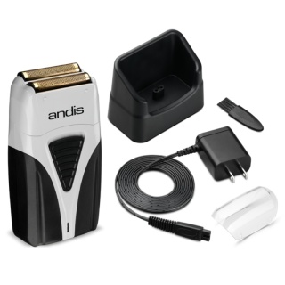 Andis ProFoil Shaver Plus Profesjonalna Golarka do Golenia Brody Bezprzewodowa TS-2 + Baza
