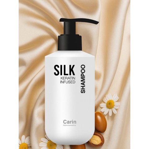 Carin Silk Keratin Szampon Wygładzający z Keratyną 250ml